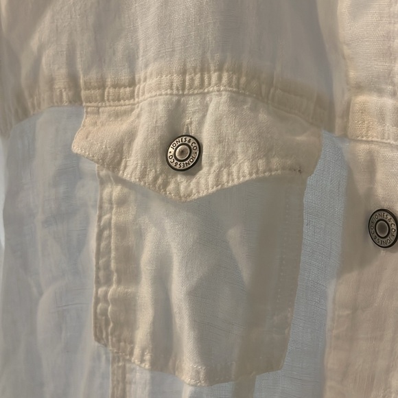 Woman’s 3X plus size lightweight linen jacket. - Picture 3 of 8